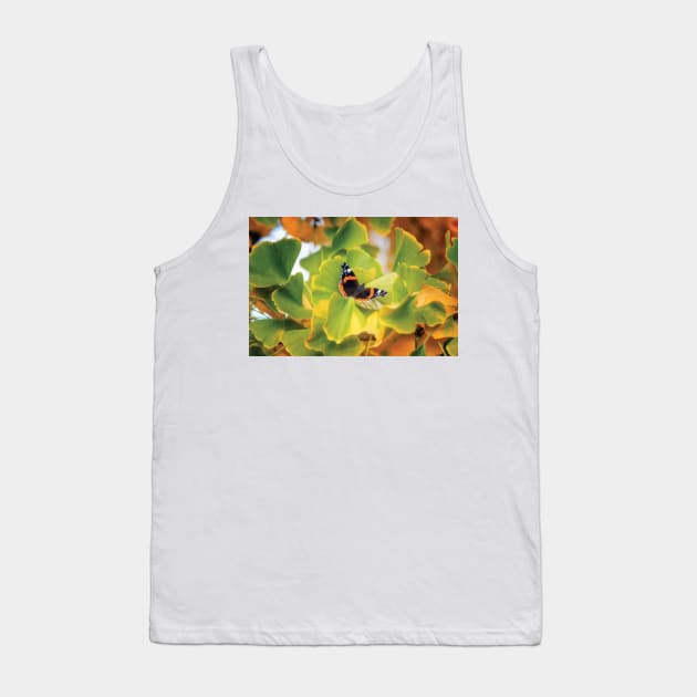 The Butterfly Who Loved Ginkgo Tank Top by HammiltenJohn